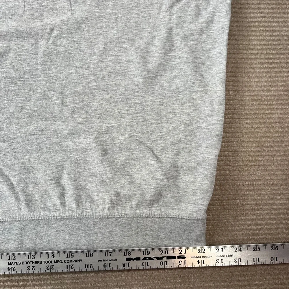 Polo Ralph Lauren Mens XL Heather Grey Quarter‎ Zip Pullover Sweater